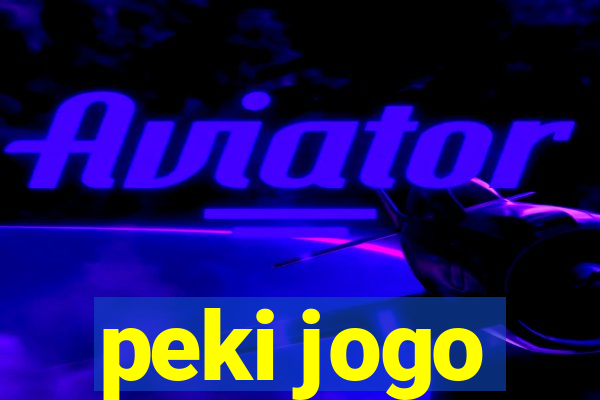 peki jogo